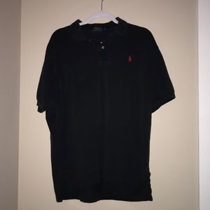 Ralph Lauren Black Polo Shirt
